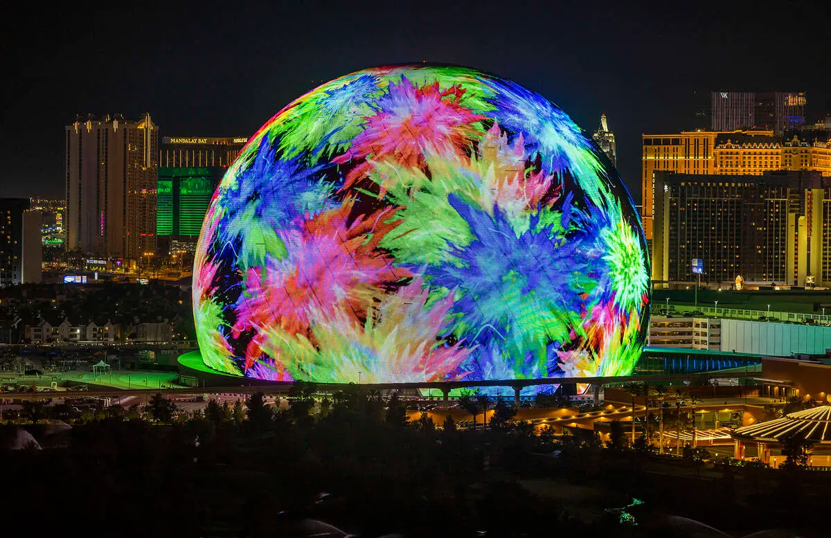 U2's mesmerizing visual spectacle launches Las Vegas' grand Sphere venue