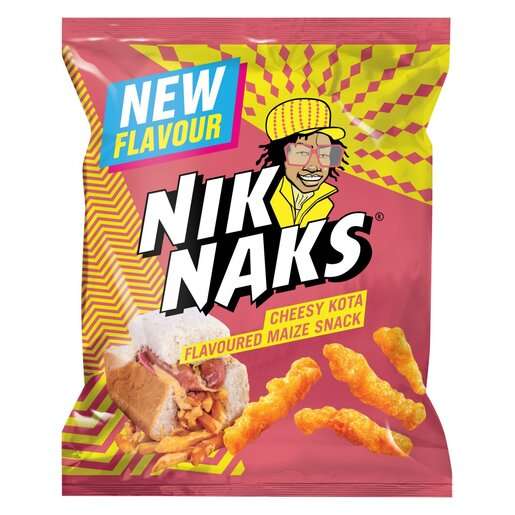 Nik Naks Launches New Cheesy Kota Flavour With Help From Maglera Doe Nik Naks Launches New Cheesy Kota Flavour With Help From Maglera Doe