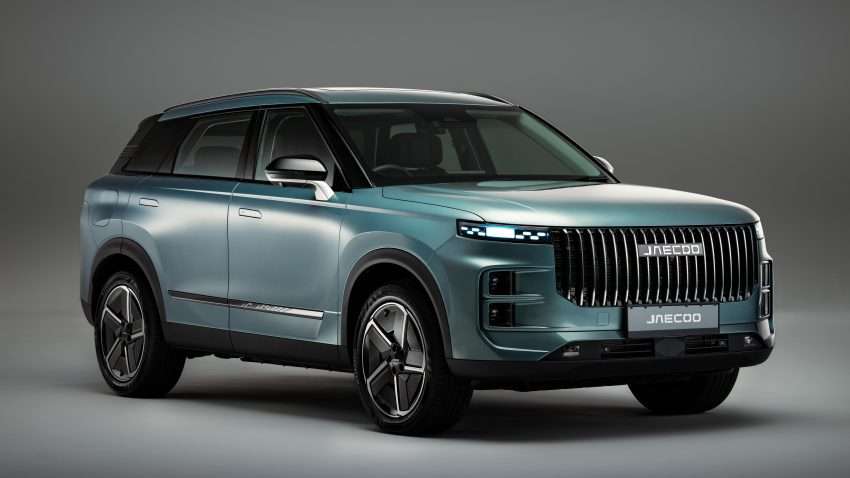 chery-JAECOO 7 PHEV front three quarter